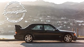 Homologation Specials 1990 MercedesBenz 190 E 2516 Evolution II [upl. by Nauqan]