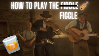 Playing the fiddle while drunk on Red Dead Online [upl. by Ennaisoj]