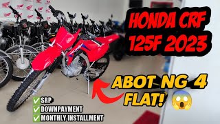 2023 CRF 125F Actual Unit Review Kayang Abutin ng 4 Flat 😱 [upl. by Nemraciram414]