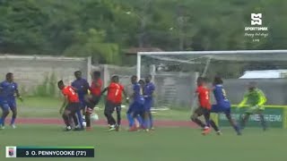 Tivoli Gardens FC defeat Molynes United 10 in JPL matchday 10 matchup Match Highlights [upl. by Eiggep268]