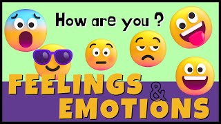 FEELINGS amp EMOTIONS  How are you  English Vocabulary [upl. by Stanhope]