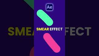 Smear Effect After Effects smear aftereffects tutorial [upl. by Alliuqa745]