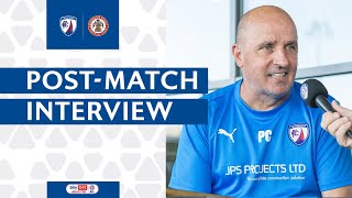 INTERVIEW  Paul Cook postAccrington Stanley [upl. by Jat]