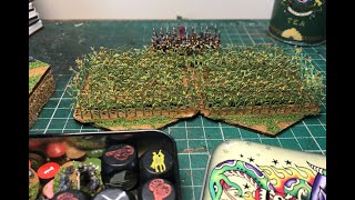 Warlord Epic scale cornfields fudge cake hills and storage tin [upl. by Lundberg]