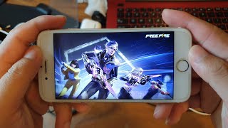 how to use iphone 6 in 2022  iPhone 6 testing free fire in 2022 [upl. by Ciardap]