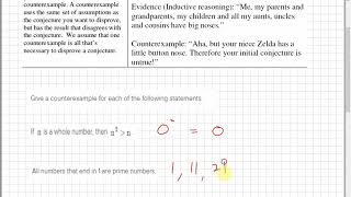 Counterexamples to a Conjecture [upl. by Winne]