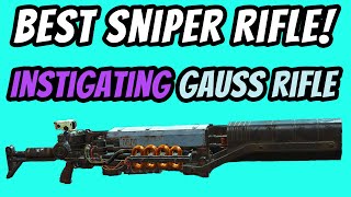 Farming the best SNIPER RIFLE in FALLOUT 4 Instigating Gauss Rifle  Live Gameplay [upl. by Amandy]