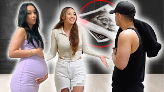 LITTLE SISTER IS PREGNANT PRANK ON ALEX [upl. by Verney]