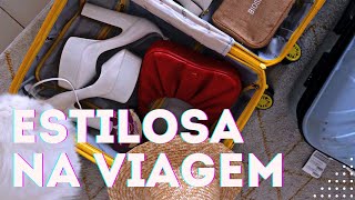 MALA DE VIAGEM E LOOKS ESTILOSOS PARA VIAGEM COMO FAZER VOU PARA EUROPA [upl. by Dinsdale]