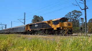 Queensland Rail 2474 Carriage Transfer Oakhurst QLD [upl. by Constantina]