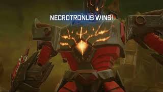 Necrotronus AM boss fight Transformers Forgeed to fight [upl. by Ahsilav]