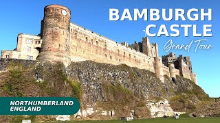 Bamburgh Castle  The Last Kingdom Standing Strong [upl. by Soirtimid]