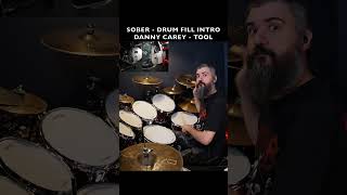 DANNY CAREY  SOBER DRUM INTRO  TOOL  HOW TO PLAY IT extreme drums [upl. by Ahsyak]