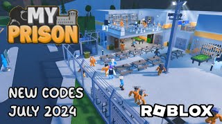 Roblox My Prison New Codes July 2024 [upl. by Joice]