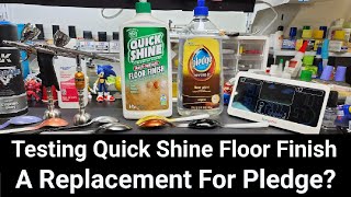 Testing Quick Shine Floor Finish For Plastic Models  A Replacement For Pledge [upl. by Beeson531]