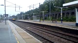 Class 321 First Capital Connect at Speed at New Barnet Station [upl. by Anewor]