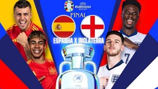 ESPANHA X INGLATERRA EUROCOPA 2024 FINAL PES 21 GAMEPLAY CANALDOEDINHO [upl. by Bengt]