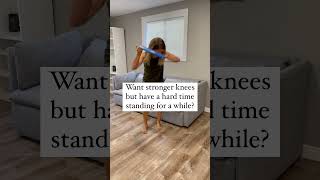 Loop resistance band seated exercises for stronger knees [upl. by Landre]