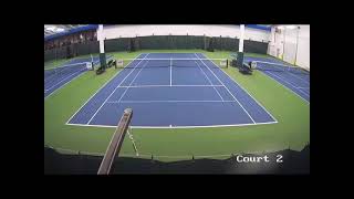 John and Fay Menard YMCA Tennis Center Court 2 Live Stream [upl. by Asaph278]