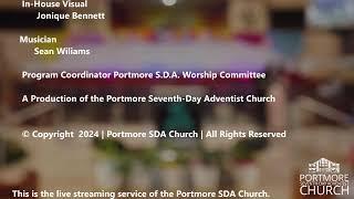 SABBATH SERVICE PORTMORE SDA  PASTOR FRANCIS WEST SABB JUNE 22nd 2024 [upl. by Cheung]