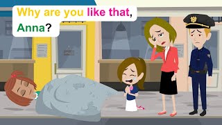 Ellas friend lives on the street  English Funny Animated Story  Ella English [upl. by Artemla921]