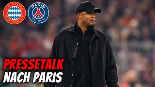 Pressetalk nach FC Bayern 10 Paris SaintGermain  Champions League [upl. by Ardien]