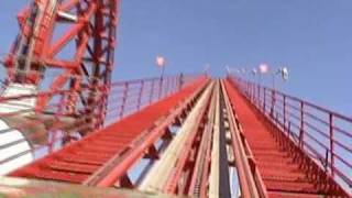 Viper Roller coaster Pov Six Flags Magic Mountian Hbvideos Cooldisneylandvideos [upl. by Foulk]