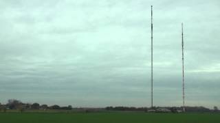 Senderstandort Wiederau Sprengung Mast 1 236 m [upl. by Eibba326]