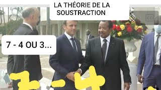 La théorie de la soustraction du président Paul Biya 7  4 ou 3 [upl. by Hayalat966]