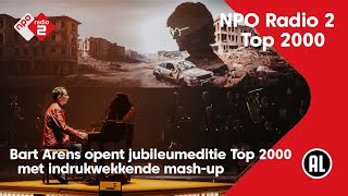 Bart Arens opent jubileumeditie Top 2000 met indrukwekkende mashup 2023  NPO Radio 2 [upl. by Neelrad15]