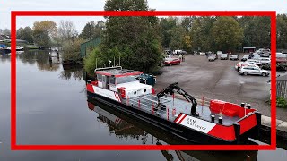 Elektrisch werkschip Eem Surveyor in gebruik genomen [upl. by Birdt]