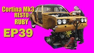 Mk3 Cortina Resto  Project Ruby EP39 [upl. by Eydnarb679]