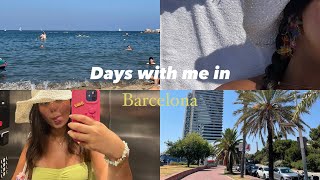 SPAIN DIARIES beach days journaling reading solo time [upl. by Imim]