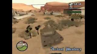 Grand Theft Auto San Andreas Steal Tank [upl. by Steere583]