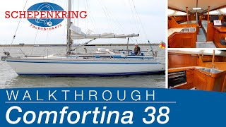 Comfortina 38 for sale  Yacht Walkthrough   Schepenkring Lelystad  4K [upl. by Onfroi]