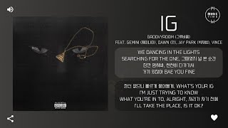 GroovyRoom 그루비룸 feat GEMINI 제미나이 DAWN 던 Jay Park 박재범 Vince  IG 가사 [upl. by Notlrak]