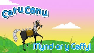 Caru Canu  Mynd ar y Ceffyl Welsh Childrens Song [upl. by Siri]