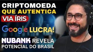 Criptomoeda usa biometria Lucro do Google cresce Itaú usa IA no Atendimento  MorningTalks [upl. by Afira]