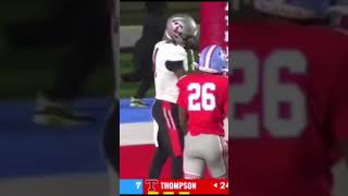 Freshman WR Dedrick Kimbrough Thompson with the unbelievable catch in the end zone [upl. by Tseng254]