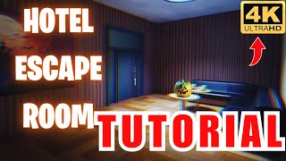 HOTEL ESCAPE ROOM All Levels FORTNITE [upl. by Nelo965]