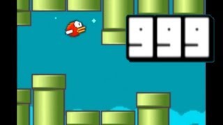 Flappy Bird  High Score 999 impossible [upl. by Atcele882]