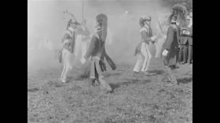 A 1914 shamfight reenactment of a 1798 Rebellion battle in Ballywalter [upl. by Paschasia]