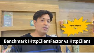 Check Performance ASPNET CORE IHttpClientFactory vs HttpClient Benchmark Hindi [upl. by Ennovyhs]