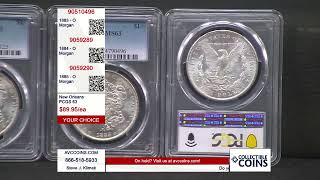 18831885 Morgan Dollar  New Orleans  PCGS 63 [upl. by Aziaf400]