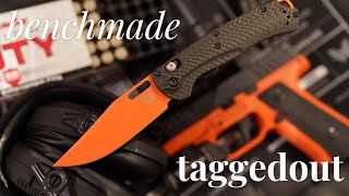 Benchmade Taggedout BEST BENCHMADE YET [upl. by Eglanteen]