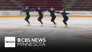 Synchronized ice skating comes to University of Minnesota [upl. by Latnahc]