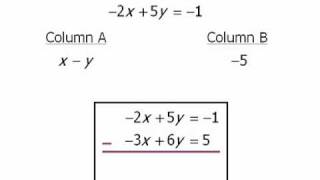 GRE Math Practice Algebra  Example 3 [upl. by Azaria]