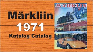 Märklin Katalog 1971 Catalog [upl. by Haas]