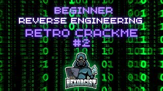 Reverse Engineering Tutorial for Beginners Retro Crackme 2 [upl. by Rhea]