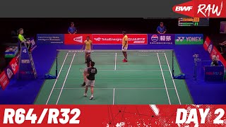 TotalEnergies BWF World Championships 2023  Day 2  Court 4  R64R32 [upl. by Aidualc791]